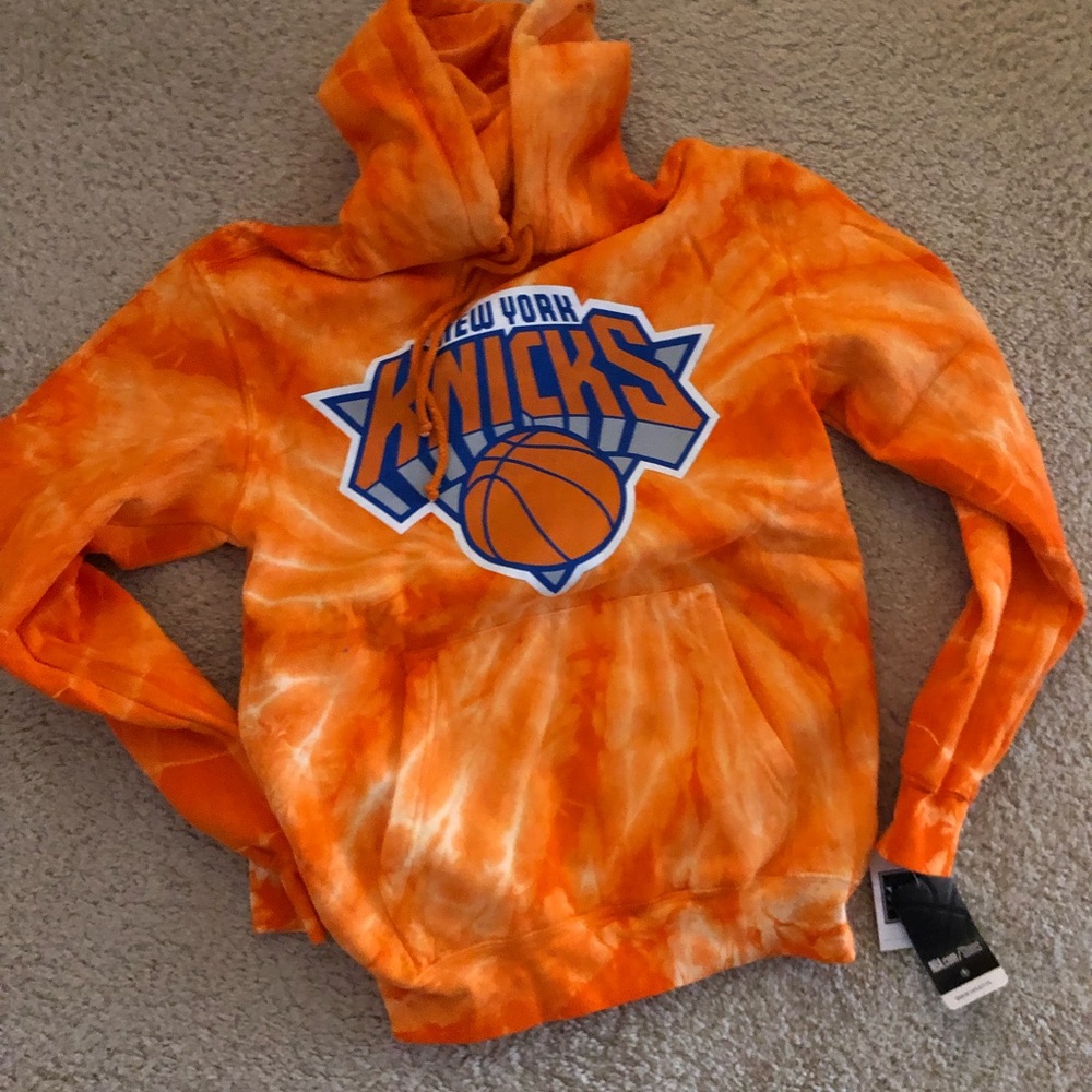 NY Knicks tie dye sweatshirt
